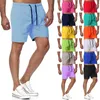 2021 Pantaloni da spiaggia Pantaloncini da uomo Estate da uomo Asciugatura rapida Tinta unita Sport traspirante Fitness a cinque punti 13 colori M-3XL