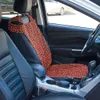 Cubierta de asiento delantero de Taxi de coche con cuentas de madera Natural, silla de cuentas, sofá, estera de asiento, masaje