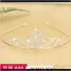 Bandeaux Bijoux Enfants Diamant Bandeau Belle Princesse Aessories Peigne À Cheveux Bébé Couronne Petite Fille En Épingle À Cheveux Coiffure Drop Delivery 2021