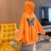 جاكيتات النساء في الخريف أزياء النساء الشريط الفراشة سترة سترة فضفاضة جيب سحاب مغمورة بعنوان 2022