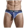 Brand Men's Soft Briefs Underpants Underwear Jockstrap Gay Cotton Knickers Shorts Sexy Low-rise Male Men Cueca