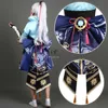 Rolecos Game Genshin Impact Kamisato Ayaka Cosplay Fantas