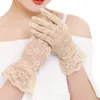 Gants de soirée Sexy pour femmes, en dentelle de haute qualité, paragraphe gants de mariage, mitaines, accessoires doigt complet, pour filles, nouvelle collection, 2890