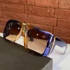 Ultimi ufficiali 733 occhiali da sole firmati da uomo moda classica quadrata full frame protezione UV lente popolare stile estivo donna sole gl2243638