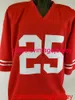 Stitched Men Women Youth Melvin Gordon Custom Sewn Red College Style Football Jersey Embroidery Custom Any Name Number XS-5XL 6XL