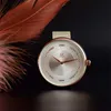 Shengke Creative Womenは3色のスタイリッシュな日本のクォーツレディースを見る贅沢なステンレス鋼の時計Reloj Mujer妻の贈り物を見る