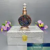 香水の滴、ヴィンテージの空の小さい詰め替え可能な瓶、古代エジプト風のエナメルの金属とガラスのびん収納ボトル瓶工場価格の専門家のデザイン
