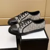 Designer Sneakers Men Buty Espadrilles Sneakers Drukowanie tenisówek haft haftowe trenery o wysokiej niskiej platformie buty