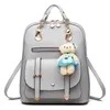 HBP Non-Brand Women's bag goods ins backpack schoolbag Japanese and Korean leisure college bear puppet Pendant sport.0018