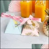 Подарочные праздничные поставки дома Gardengift Wrap 50ps Свадебные коробки и сумки сладкие конфеты для детского душа гости рождения гости Favors мероприятие