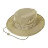 Chapéus ao ar livre chapéu de balde à prova d'água Homens de verão Mulheres Chapeu Proteção UV Brim Salfari Hunting Huntking Pesca Sun #T1P