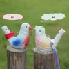 Criativo Apito de Pássaro Aquático Pássaro de Argila Cerâmica Vitrificada Canção Chirps Hora do Banho Crianças Brinquedos Presente de Festa de Natal Decoração de Casa#332