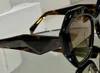 Polygon Shape نظارة شمسية 16W Black Sun Gray Lrenses Women Fashion Sun Glasses Occhiali da Sole UV400 Protection with box