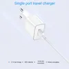 Handy-Ladegeräte 5V 2A EU-Stecker-Adapter USB Typ C USB-Handy-Ladegerät für Huawei Nova3 3i 4 Honor 8 9 8X