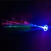 Luminous Light Up Toy LED Hair Extension Flash Flash Party Glow Blow by Fibre Optic Christmas Halloween Night Lights Dekoracja A23232037