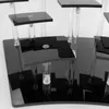 Крючны рельсы акриловой модель игрушек подставка мини -аниме -фигур
