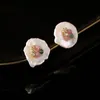 女性のためのスタッドCoeufuesy Baroque淡水真珠のイヤリング925シルバーファッションジュエリーパールパーティーギフト