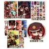 Inne wydarzenie Party Supplies Anime WC Hanako Kun Lucky Gift Bag Kolekcja Pocztówka Plakat Badge Naklejki Bookmark Rękawy Zestaw COS