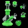 Diamond Smoking Water Pipe hookahs Bong Mix Color with 14# Glass bowl