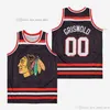 Movie 15 # Road Runner Sacramento Wit Paars Fade Jersey Custom DIY Design Stitched College Basketball Jerseys