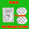 40 pcs reutilizável folha de gel de gel gel pads patch hidrogels para SKG Massageador de pescoço elétrico Máquina de relaxamento