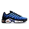 2021 TN Plus Mens Scarpe da corsa Triple Bianco Nero Hyper Blue Tensione Purple Worldwide Men Donne Allenatore Scarpe da ginnastica sportive