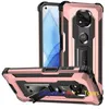 For Moto G Power 2021 Phone Cases Heavy Duty Shockproof Protection Cover Metal Holder case