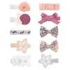 1 Sztuk Kwiat Wstążka Włosy Włosy Koronki Pearl Kwiatowy Hairpin Cute Princess Dzieci Snap Barrettes Dziewczyna Akcesoria do włosów TS213