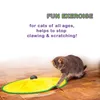 Automatisk roterande kattleksak Interactive Electronic Wand Cat Toy för Inomhus Auto Avstängda Slumpmässiga Rotera Funnypet Produkter för CAT 210929