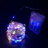 10 STKS Fairy Light String Led Koperdraad Lichtslinger 1/2/3/5/10 M Batterij Aangedreven Voor Slaapkamer Tuinfeest Bruiloft Decoratie D2.0