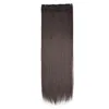 32 дюйма Clipl в синтетических наращиваниях волос WEFT 180G 2 цвета моделирования человеческих волос пучков 5S2580200