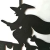 Halloween Hanging Sign Witch Ornament Decoration Non-Woven Trick Or Treat for Door and Wall Decorations Indoor Outdoor Yard Haunted House Party Supplies