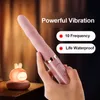 DRAIMIOR Rouges à Lèvres 10 Modes Secret Gode Vibrateur Clitoris Stimulateur G-spot Massage Sex Toys Pour Femmes Masturbateur