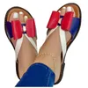Sandálias Verão Mulheres Chinelos Bonito Borboleta-Knot Flip Flops Casual Senhora Exterior Slides Flats Plus Size Feminino Sapatos 2021