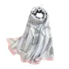 Scarves Brand 180X90CM Silk Scarf High Quality Foulard Bandana Long Lrage Shawls And Wrpas Winter Neck Pashmina Lady Hijab 20218358767