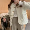 Koreański Chic Streetwear Nosić obie strony Briefs Women Wszystkie Dopasowanie Delikatna Gruba Wysokiej Jakości Ol Ciepłe Kurtki Podstawowe 210421