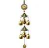 Lucky Wind Chime Metalen Koperen Windbel Vintage Draak Vis Huis Tuin Patio Opknoping Hangers Decoratie