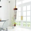 Decorative Objects & Figurines Crafts Mini Solid Aluminum Rod Wind Chime Home Decoration Wall Hanging Door Car Pendant