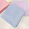 12pcs Coton Colorful Mandkerchiefs Top Fashion Designer 1515cm Satin Napkins Outdoor Headscarf Support imprimé Logo Sell5747978