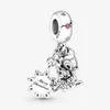 100% 925 sterling zilver schattige fawn dangle charm fit originele Europese charms armband mode vrouwen bruiloft verlovings sieraden accessoires