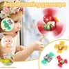 Fidget Toys Insects Suction Cup Spinner Rattles For Kids sensory For newborn Baby Antistress Educational Toy