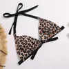 Kvinnors badkläder Kvinnors sexiga Tanga Brazilian Set Bikini Bandage Push Up Maillot från Bain Micro Maid 2022 Female Mujer Swim Suit