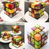 SILIKOLOVE 15 Cavity Cube Square Shape Silicone Mold for Cake Decorating Tools DIY Dessert Cake Moulds For Kitchen Baking 211110