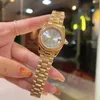 Relojes de mujer de moda Relojes de pulsera de marca superior Diamante Reloj de lujo Banda de acero inoxidable para dama niña Regalos de Navidad Día de San Valentín de la madre presente Montre De Luxe