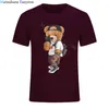 Lato T Shirt Dog Bear Festival Moda Krótki Rękaw Boy Mężczyźni Koszulki Mężczyzna Nowy Tshirt Bawełniane Casual Topy Koszulki G1222