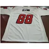 Niestandardowe rzadkie mężczyźni # 88 Terry Glenn Gra Worn Retro Jersey 1999 z zespołem 009 College Jersey Rozmiar S-5XL lub niestandardowej Jersey Number