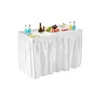 Folding Party Ice Table With TableCloth, Vinkylare, Fruktkylare