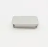 500pcs/lot 60*34*11mm Size Plain Slide Top Tin Box Rectangle Candy Case Storage-Box Push and pull boxes SN2781