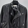 Kvinnor PU Läder Jacka Coats Faux Soft Motorcykel Zipper Black Punk Kvinna Höstbiker Korta Ytterkläder 210430