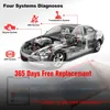 Lecteurs de code Outils d'analyse OBD2 Scanner Reader Outil de diagnostic de voiture ENG AT ABS SRS WIFI OBD Automotive